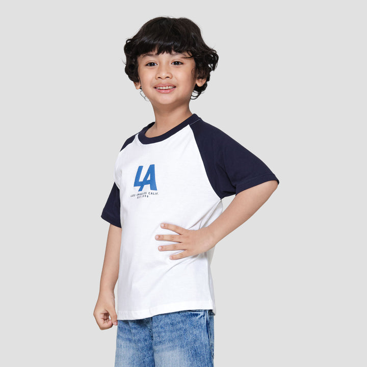 Little M Reglan Embos La Kaos Anak Laki-laki