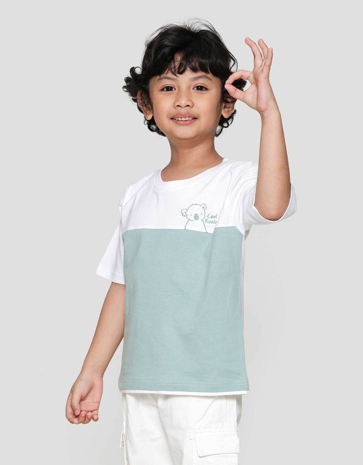 Little M Cut Sewn Koala Kaos Oversize Anak Laki-laki