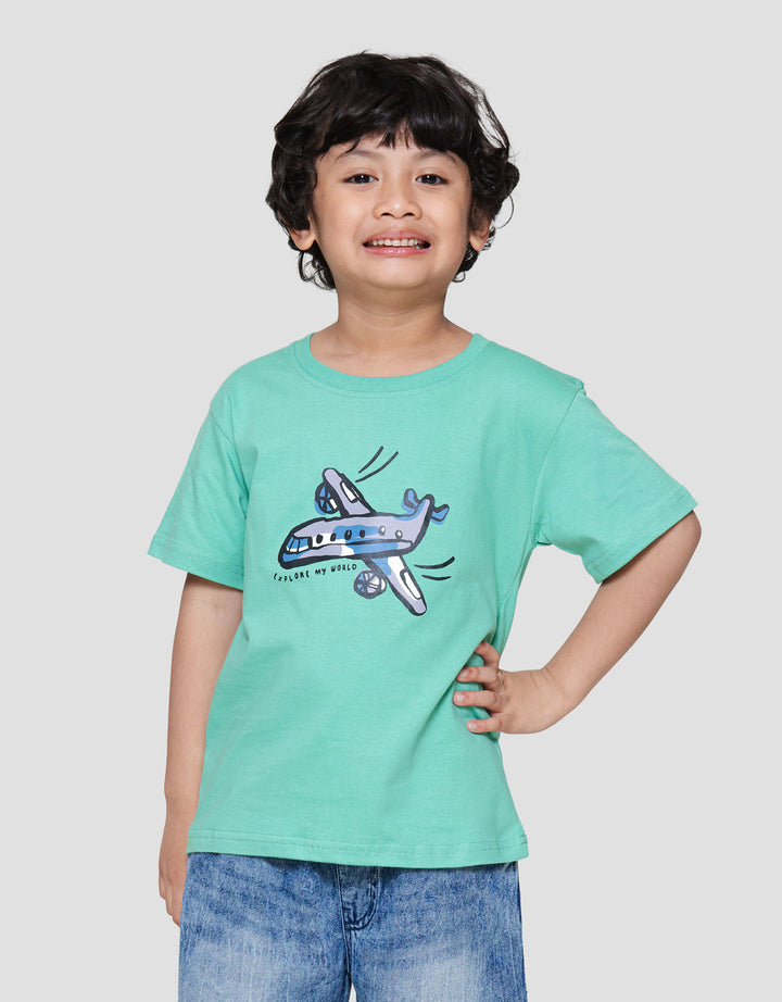Little M Explore My World Kaos Anak Laki-laki