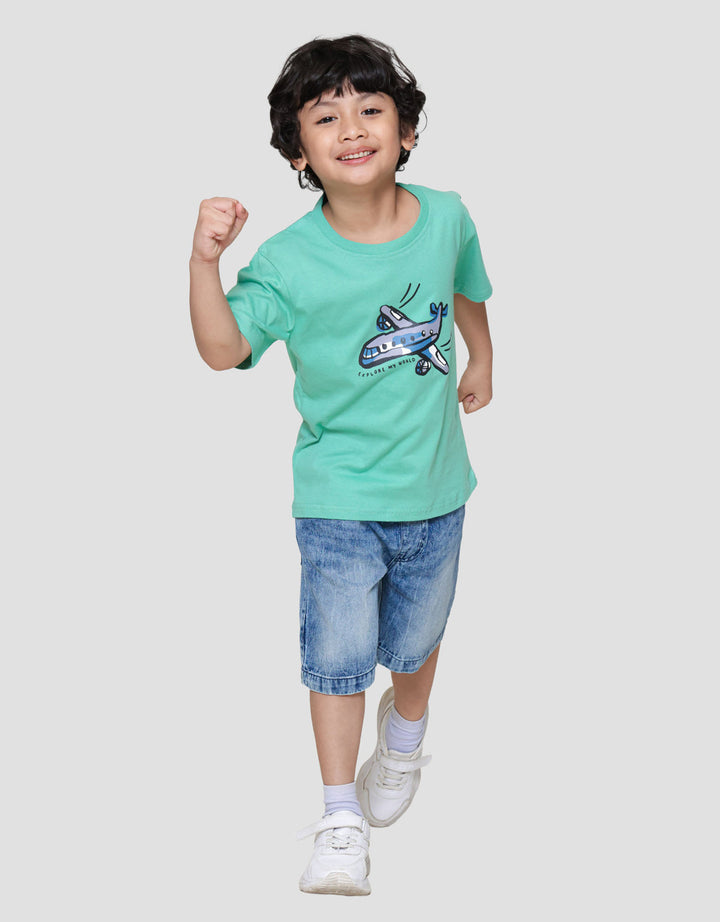 Little M Explore My World Kaos Anak Laki-laki
