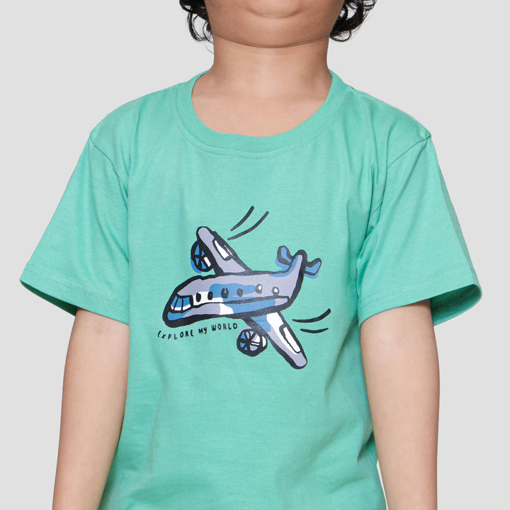 Little M Explore My World Kaos Anak Laki-laki