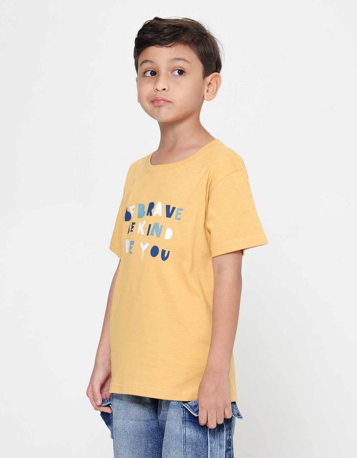 Little M Be Brave Be Kind Be You Kaos Anak Laki-laki