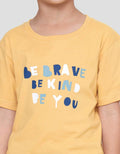 Little M Be Brave Be Kind Be You Kaos Anak Laki-laki