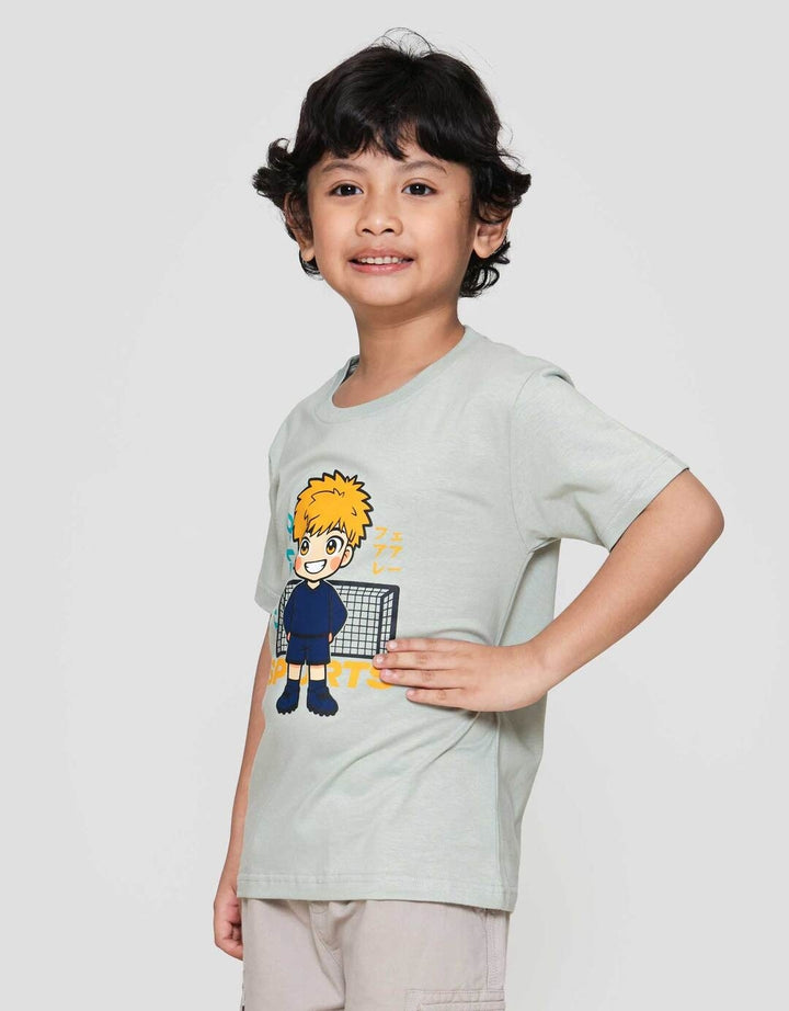 Little M Athletic Sports Kaos Anak Laki-laki