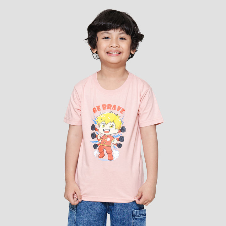 Little M Brave Kaos Anak Laki-laki