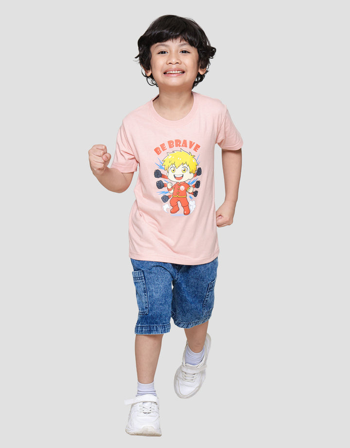 Little M Brave Kaos Anak Laki-laki