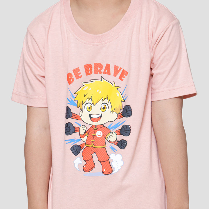 Little M Brave Kaos Anak Laki-laki