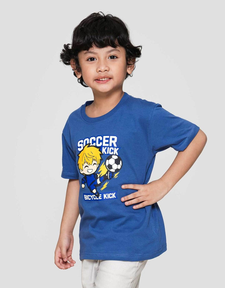 Little M Soccer Kick Kaos Anak Laki-laki