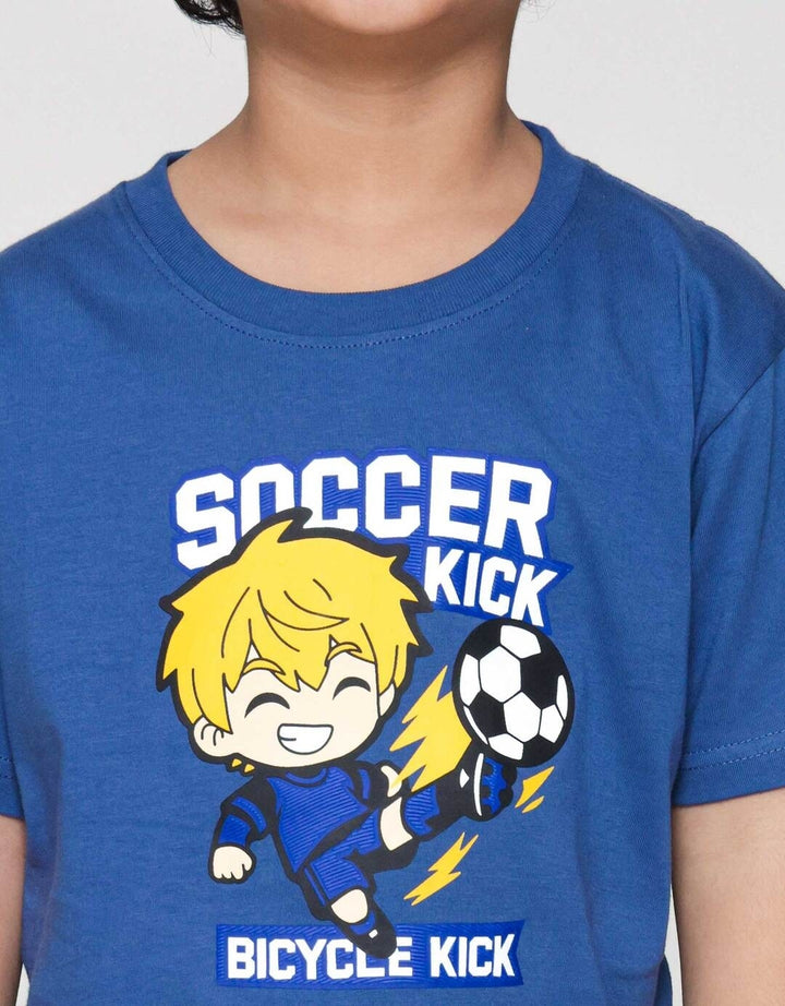 Little M Soccer Kick Kaos Anak Laki-laki
