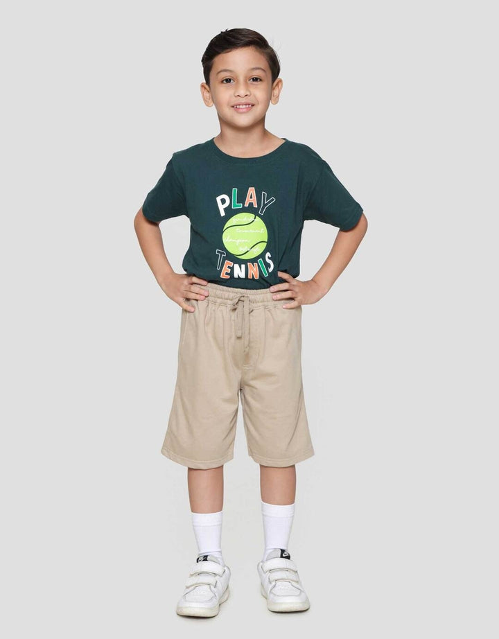 Little M Terry Celana Pendek Anak Laki-laki