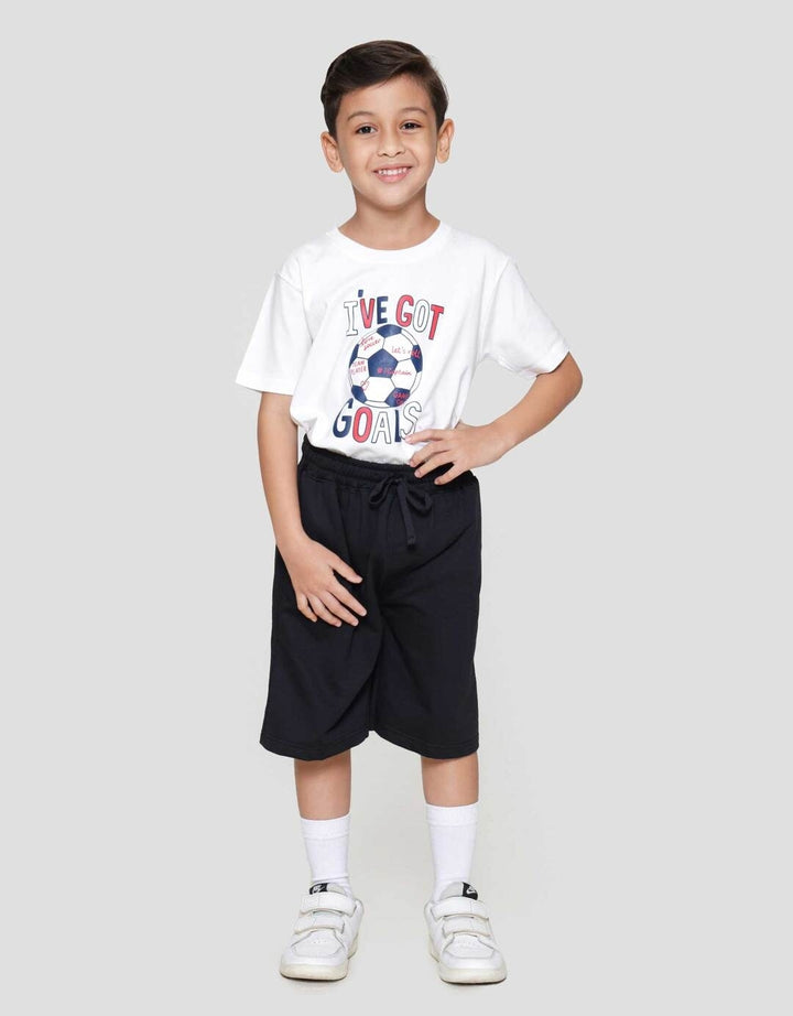 Little M Terry Celana Pendek Anak Laki-laki