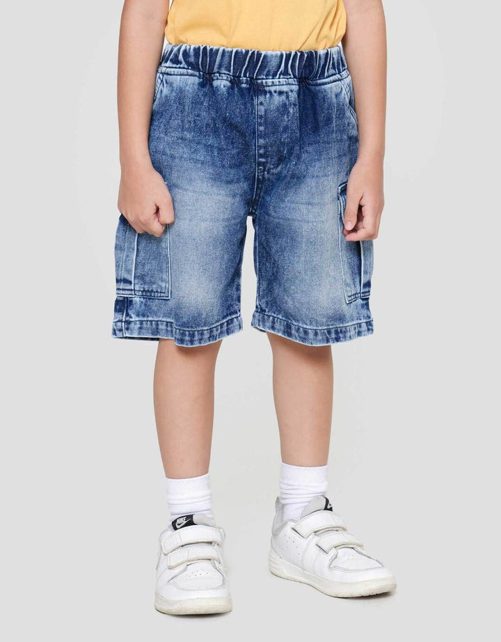 Little M Cargo Kanan Kiri Celana Pendek Anak Laki-laki