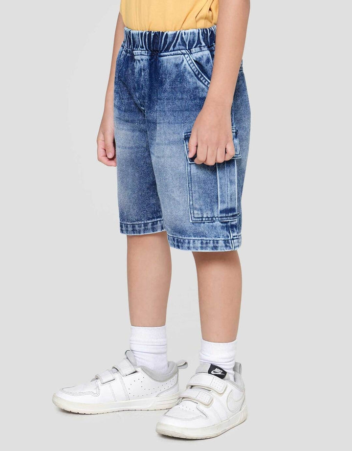 Little M Cargo Kanan Kiri Celana Pendek Anak Laki-laki