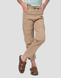 Little M Long Pants Strecth Reg Ktg Pinggang Rib Anak Laki-laki