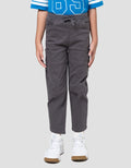 Little M Long Pants Strecth Reg Ktg Pinggang Rib Anak Laki-laki