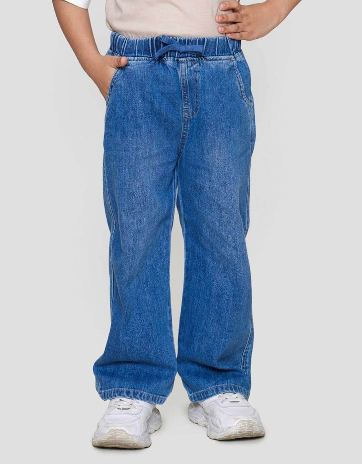 Little M Reg Wash Celana Denim Anak Laki-laki