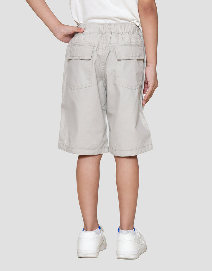 Little M  Crop Basic Pocket Celana Pendek Anak Laki-laki