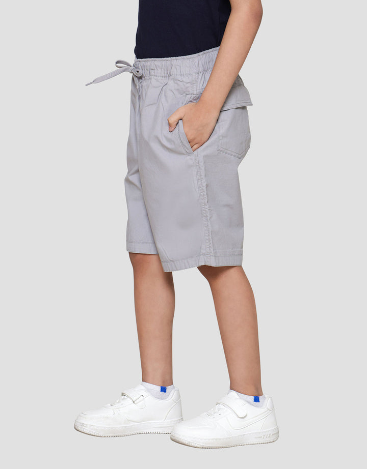 Little M  Crop Basic Pocket Celana Pendek Anak Laki-laki