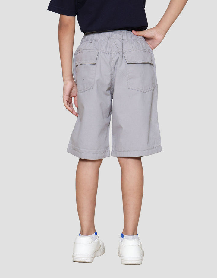 Little M  Crop Basic Pocket Celana Pendek Anak Laki-laki