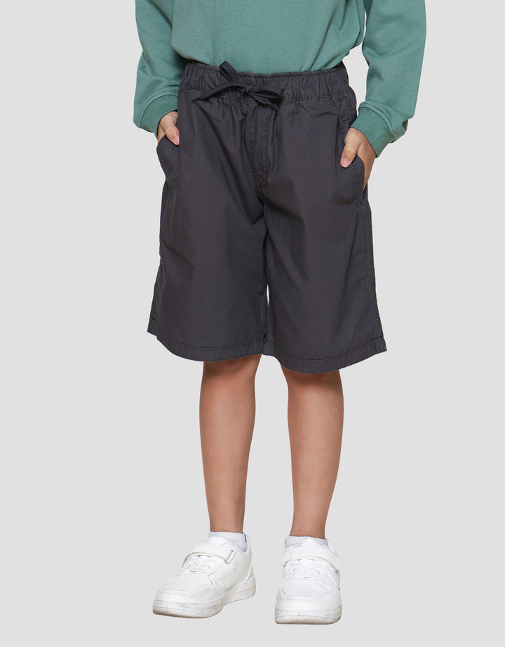 Little M  Crop Basic Pocket Celana Pendek Anak Laki-laki