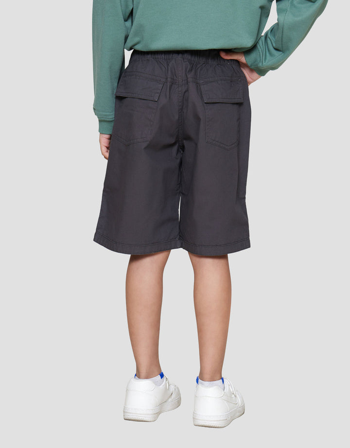 Little M  Crop Basic Pocket Celana Pendek Anak Laki-laki