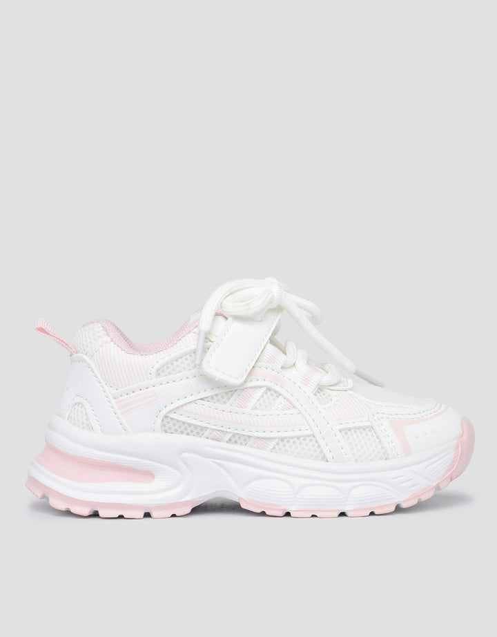 Little M Sepatu Sneakers Lnblaceg Anak Perempuan