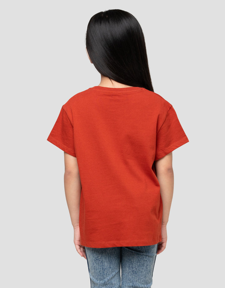 Suko Basic Kerah Bulat Kaos Anak Perempuan