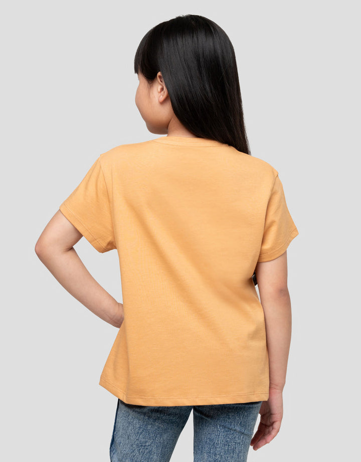 Suko Basic Kerah Bulat Kaos Anak Perempuan