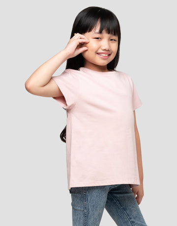 SUKO BASIC KERAH BULAT KAOS ANAK PEREMPUAN