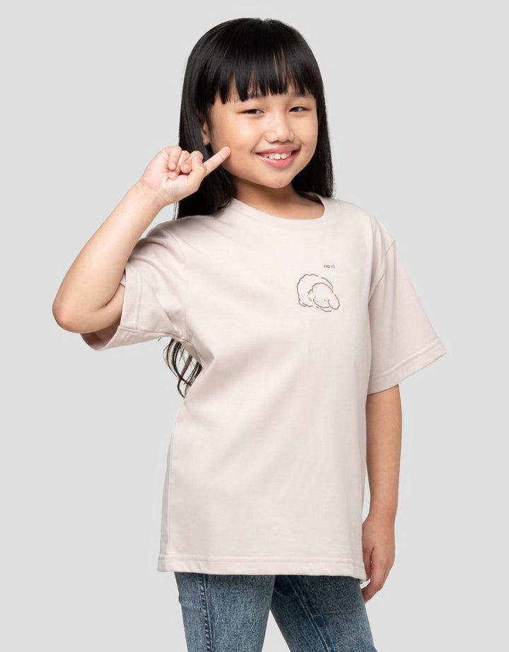 Suko Graphic Kerah Bulat Kaos Anak Perempuan