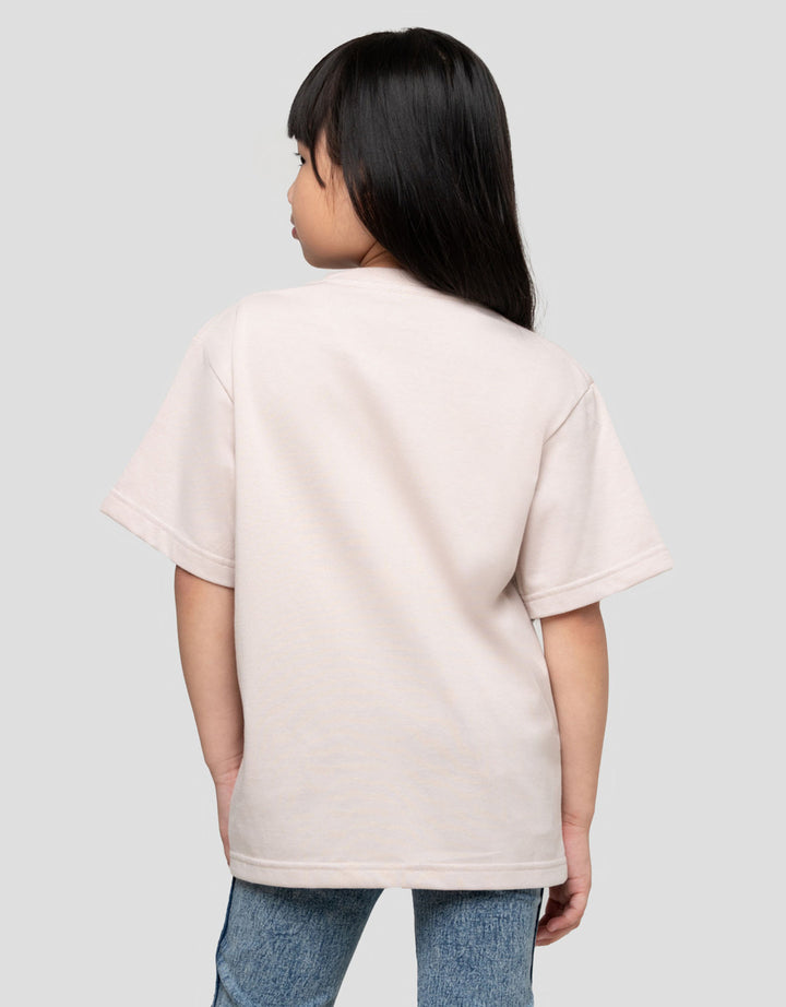 Suko Graphic Kerah Bulat Kaos Anak Perempuan