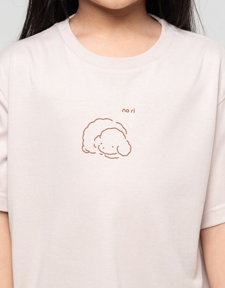 Suko Graphic Kerah Bulat Kaos Anak Perempuan