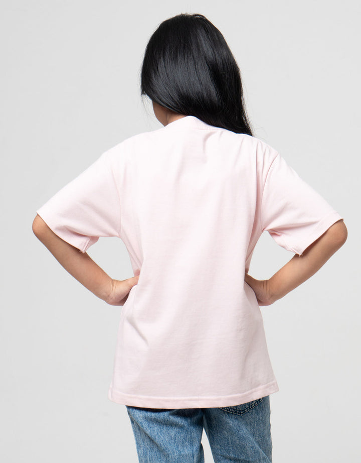 Suko Graphic Kerah Bulat Kaos Anak Perempuan