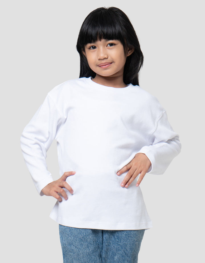 Suko Soft Touch Kerah Bulat Kaos Anak Perempuan