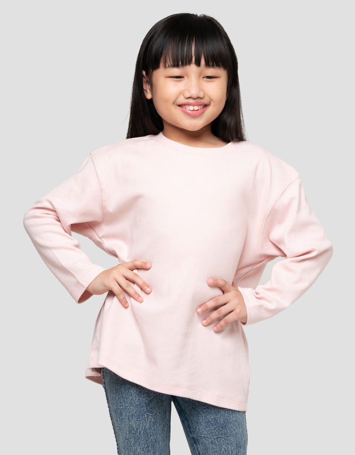 Suko Soft Touch Kerah Bulat Kaos Anak Perempuan
