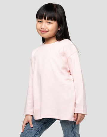 SUKO SOFT TOUCH KERAH BULAT KAOS ANAK PEREMPUAN