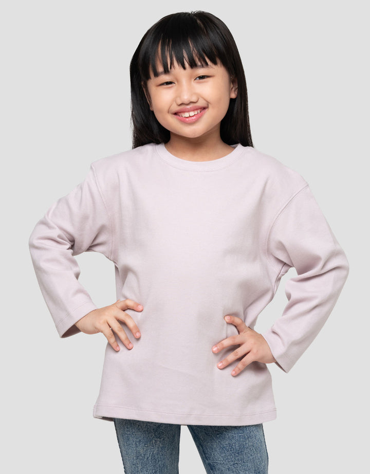 Suko Soft Touch Kerah Bulat Kaos Anak Perempuan