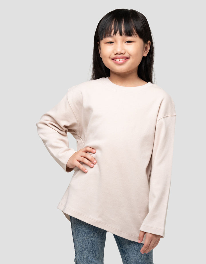 SUKO SOFT TOUCH KERAH BULAT KAOS ANAK PEREMPUAN