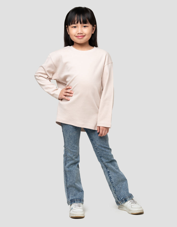 SUKO SOFT TOUCH KERAH BULAT KAOS ANAK PEREMPUAN