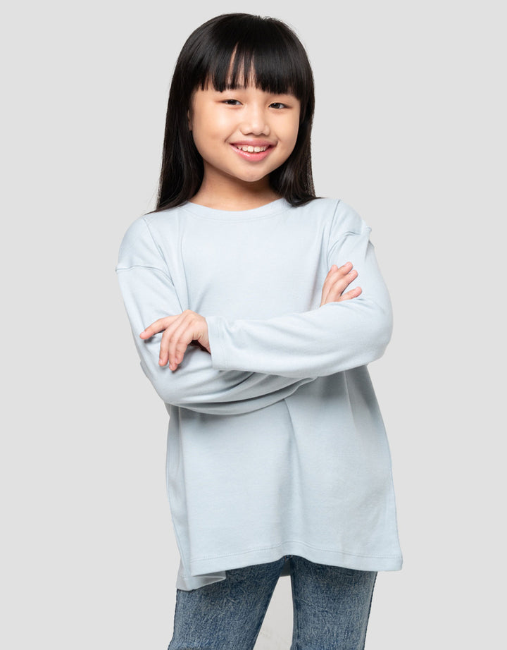 Suko Soft Touch Kerah Bulat Kaos Anak Perempuan