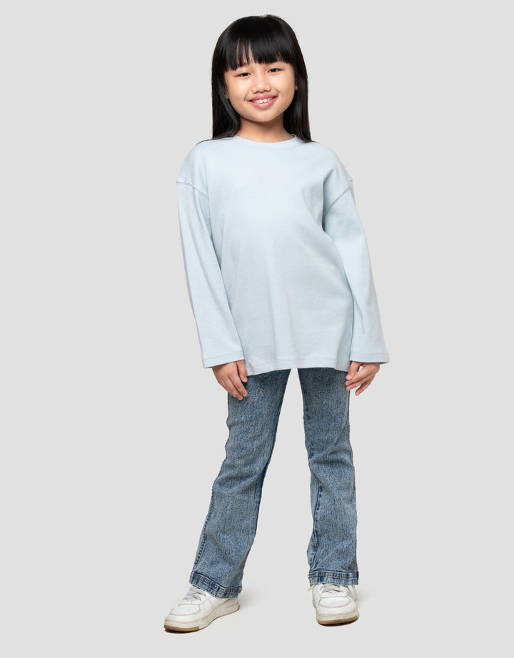 SUKO SOFT TOUCH KERAH BULAT KAOS ANAK PEREMPUAN