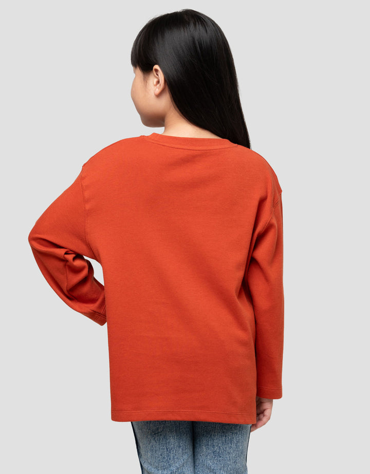 Suko Soft Touch Kerah Bulat Kaos Anak Perempuan