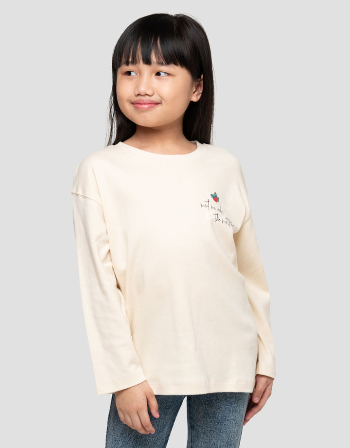 Suko Graphic Sweater Anak Perempuan