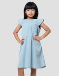 Suko Lengan Pendek Dress Anak Perempuan