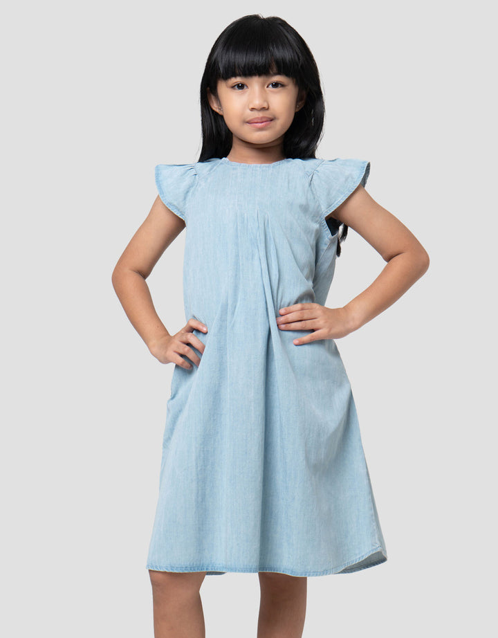 Suko Lengan Pendek Dress Anak Perempuan