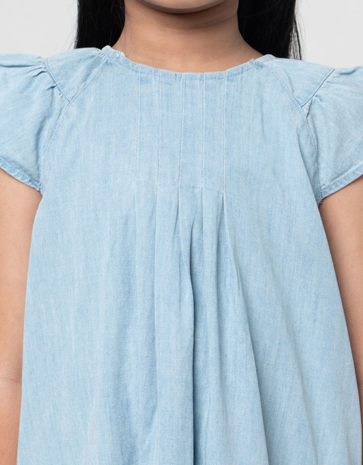 Suko Lengan Pendek Dress Anak Perempuan