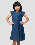 Suko Lengan Pendek Dress Anak Perempuan