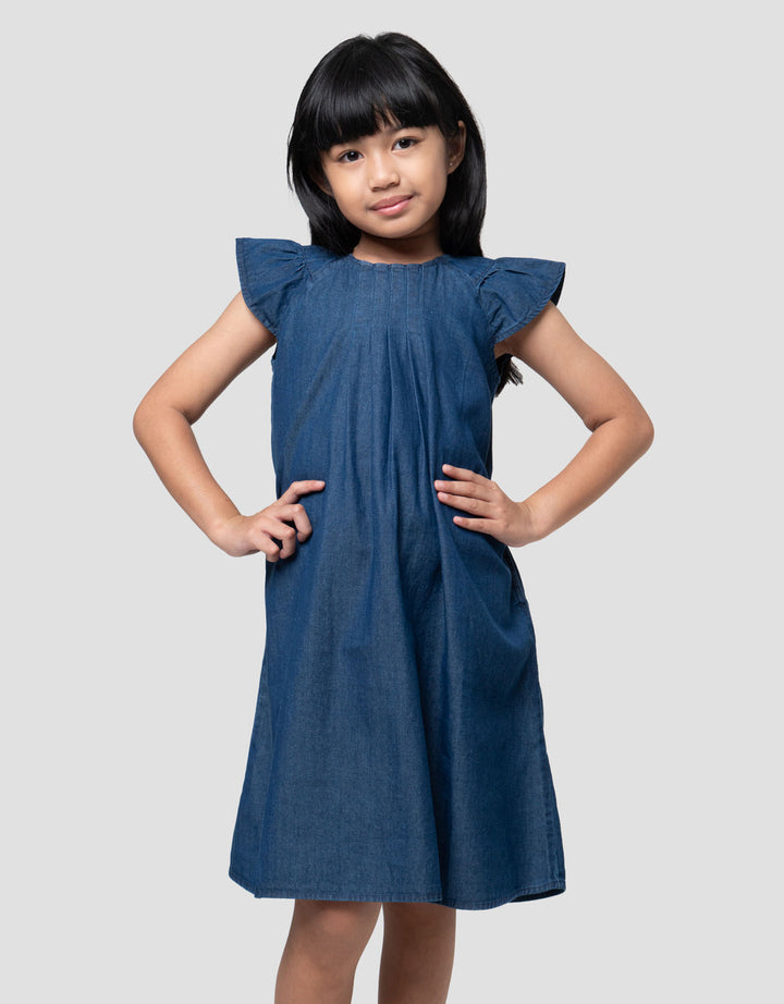 Suko Lengan Pendek Dress Anak Perempuan