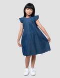 Suko Lengan Pendek Dress Anak Perempuan