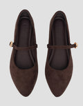 SAINT YVES BALLERINA SEPATU FLAT YQH18 WANITA